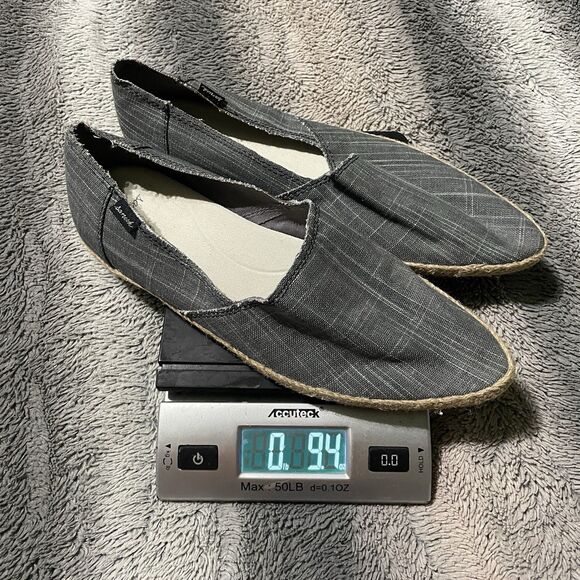 Sanuk Katalina Grey Sidewalk Surfer Shoes, Womens US 9/ EUR 40 - Picture 6 of 6